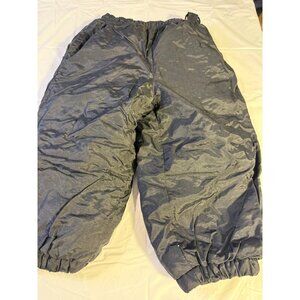 Sonoma Boys Girls Ski Pants Snowpants Black Warm Size Small 4 Elastic Waist